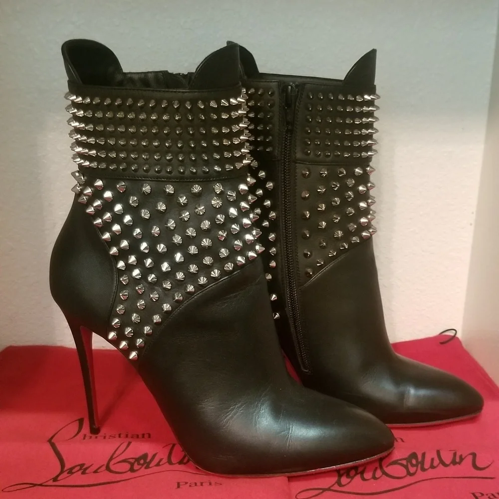 Christian Louboutin Spike Booties